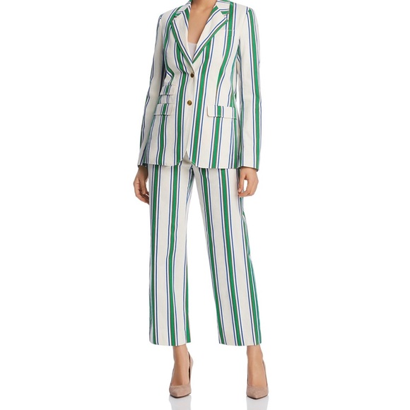 Tory Burch Awning stripe Pants.  Size 2. - Picture 11 of 11